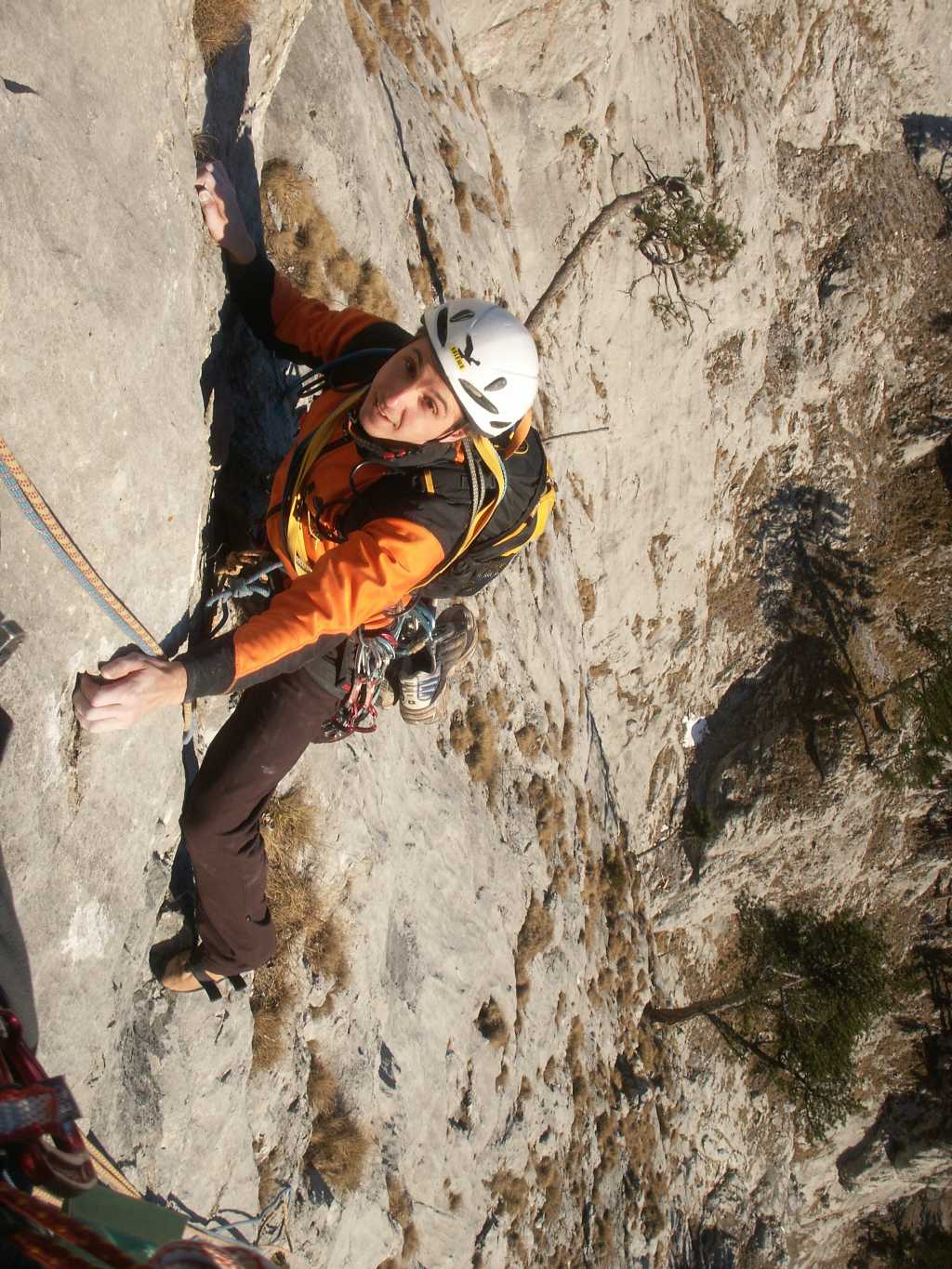 Manuel in einer der letzten Seillängen.jpg