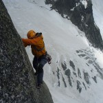 Die letzten Meter bis zum Ausstieg, von dort seilten wir wieder ab