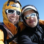 Jakob & ich überglücklich am Gipfel - Ein Traum? Nein Wirklichkeit!