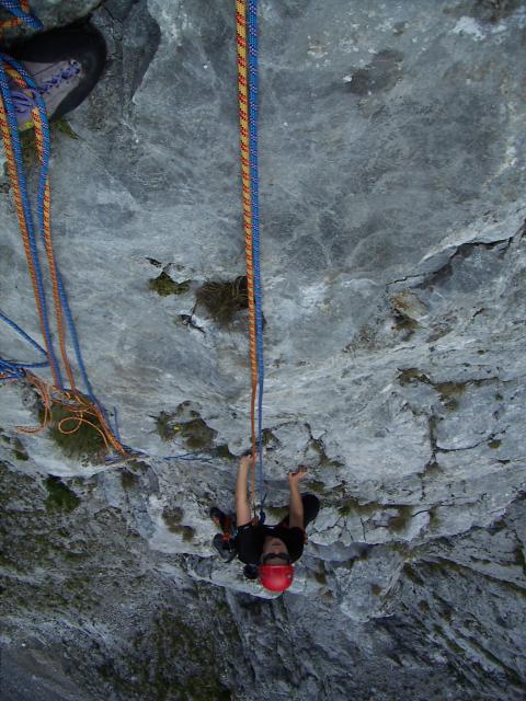 _in action kurzer blick hinauf