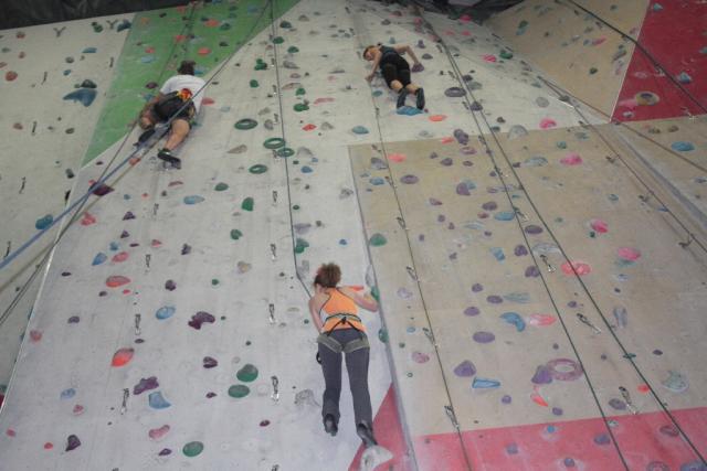 mit Ottobock in der Kletterhalle Wienl 021