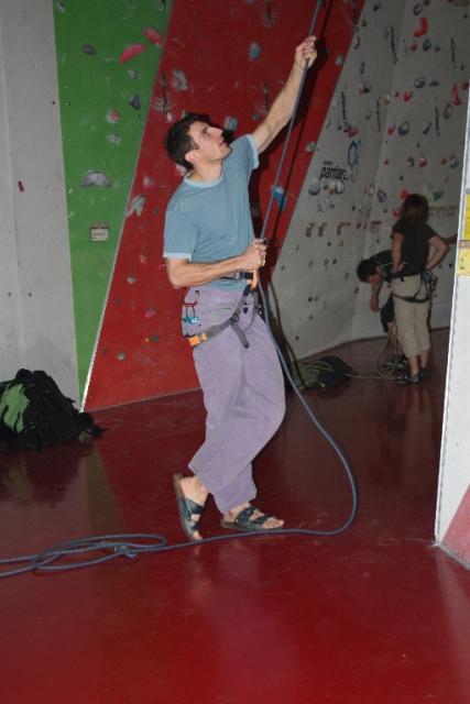 mit Ottobock in der Kletterhalle Wienl 031