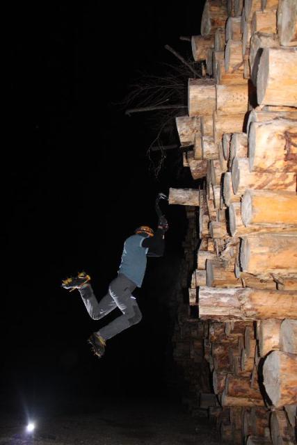 Drytoolen auf privaten Gelände  15