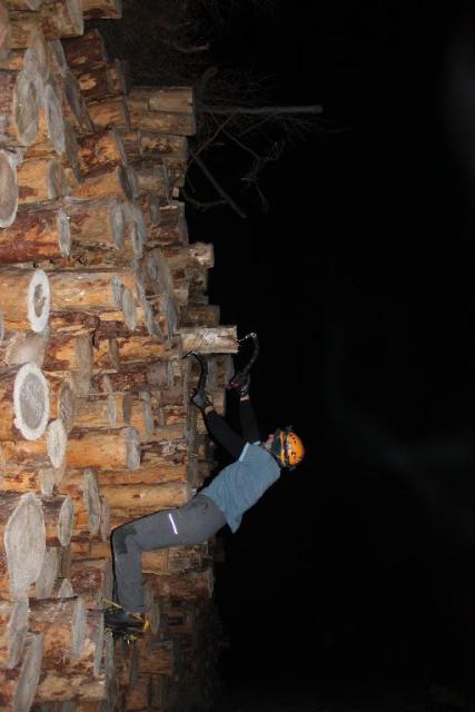 Drytoolen auf privaten Gelände  16