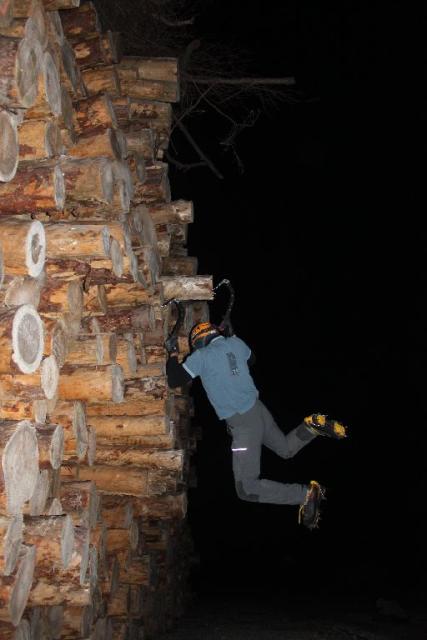 Drytoolen auf privaten Gelände  17