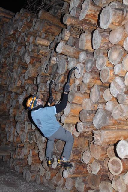 Drytoolen auf privaten Gelände  23