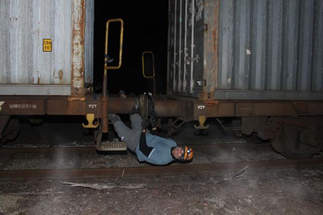 Drytoolen auf privaten Gelände  42