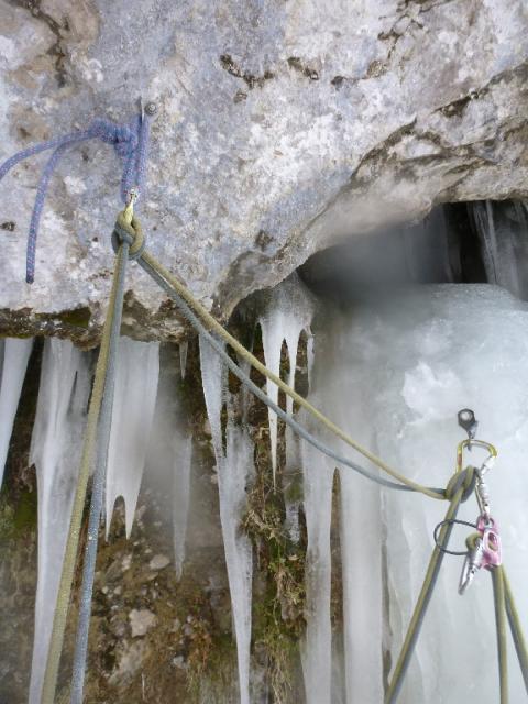 3 wenig Eis am Gaisloch 2012