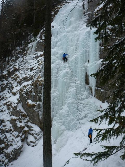 9 Eisklettern Altenberg First Run 2013
