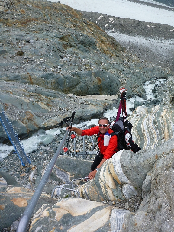 22 Zustieg Monte Rosa Hütte