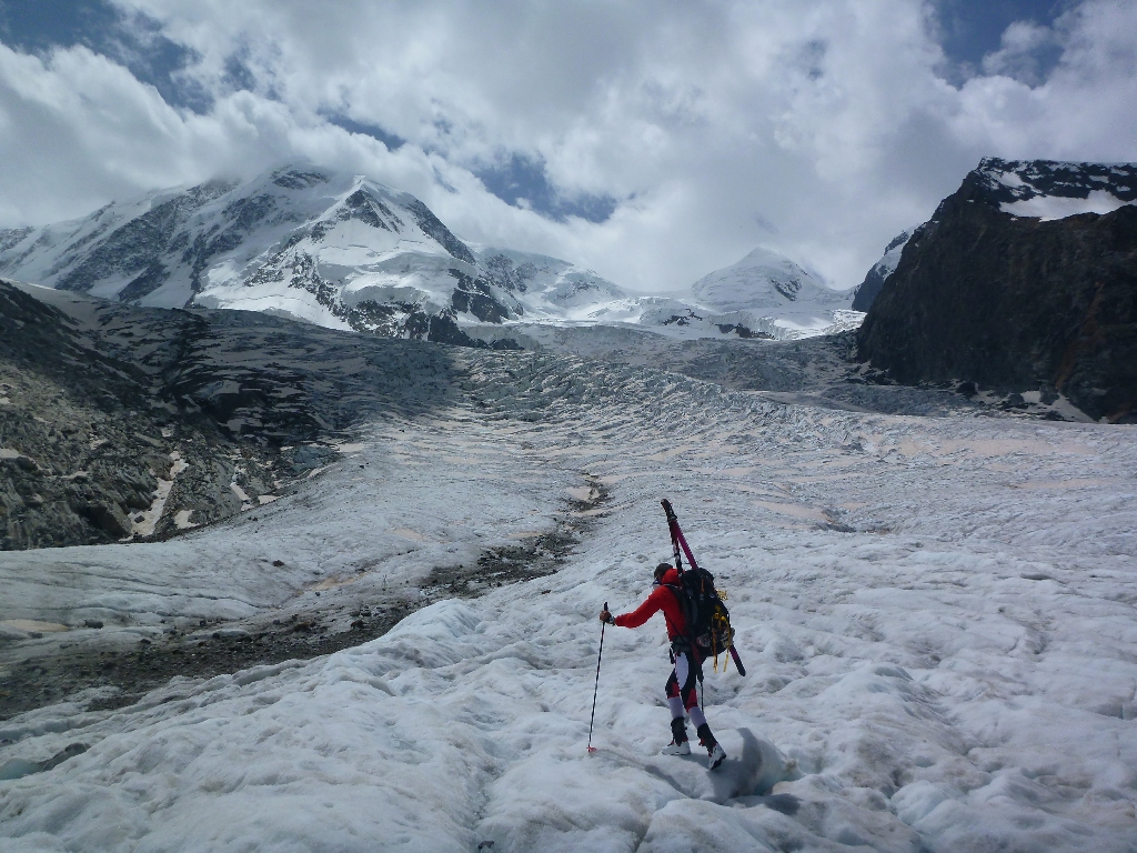 28 Zustieg Monte Rosa Hütte