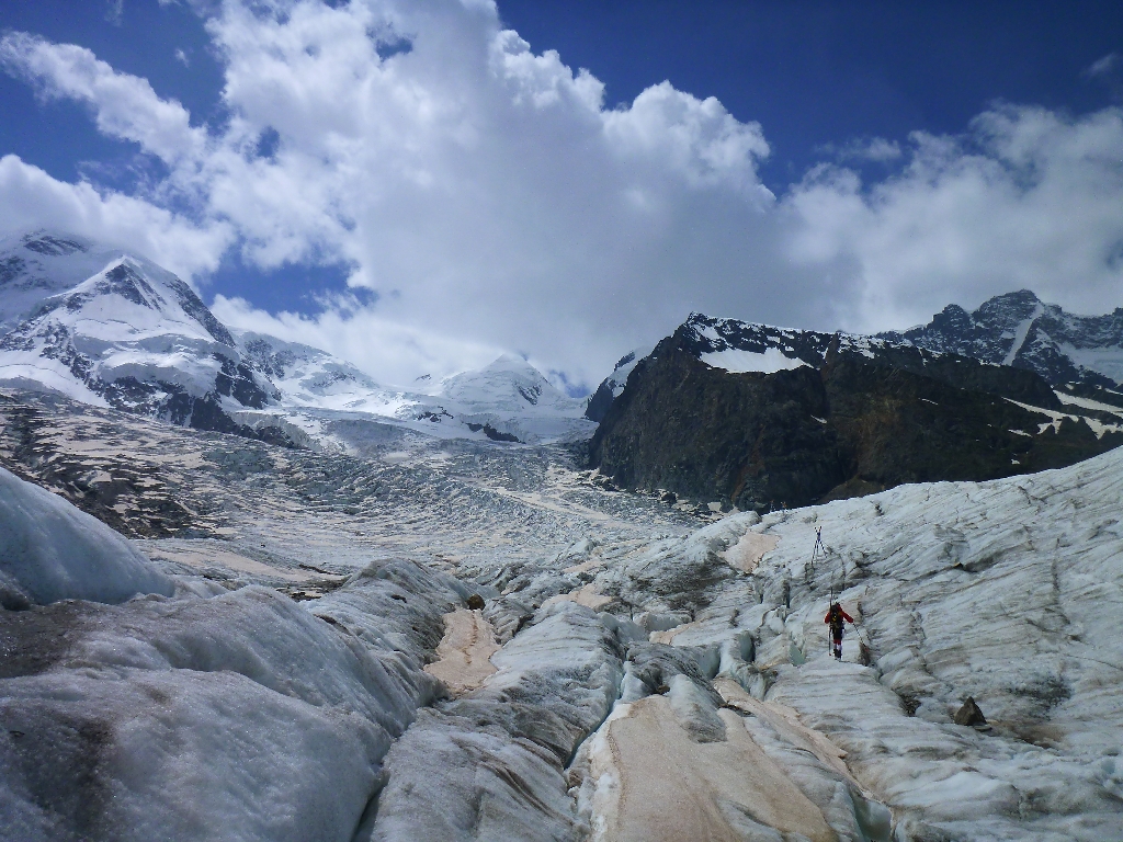 26 Zustieg Monte Rosa Hütte