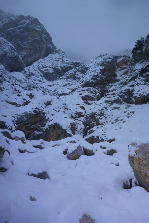 9 Spodnji Ledinski slap WI5 Slowenien