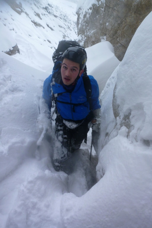 11 Spodnji Ledinski slap WI5 Slowenien