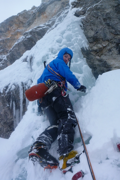 24 Spodnji Ledinski slap WI5 Slowenien