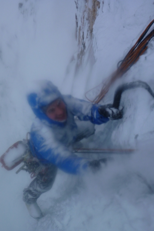 44 Spodnji Ledinski slap WI5 Slowenien