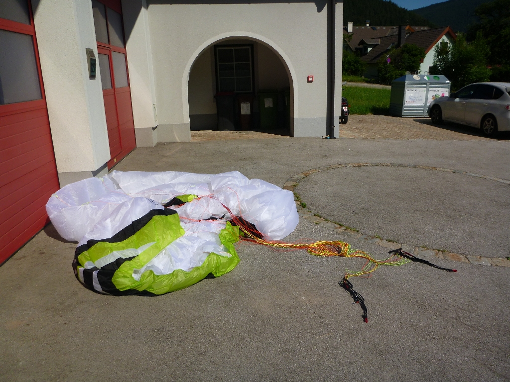 87. Flug Schneeberg 1